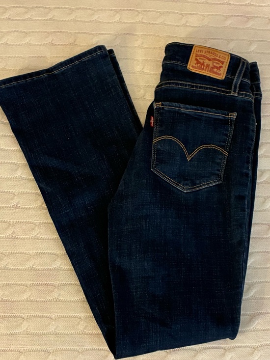 Levi's Denim - Levi's Women's Dark Blue Bootcut Jeans